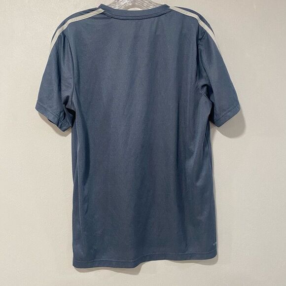 Adidas Climalite Men’s T-Shirt Size Large | Blue Athletic Workout Tee - Picture 2 of 6
